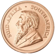 Moneda Krugerrand de 1/4 oz de Oro 2026