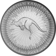 Moneda Canguro Australiano de Plata de 1 oz 2019