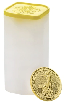 Moneda Britannia de Oro de Décimo de Onza 2024