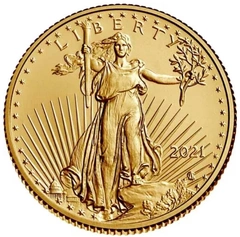 Moneda American Eagle de Oro 1/4 oz 2021 Tipo 2
