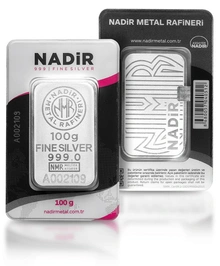Lingote de Plata de 100 g Nadir