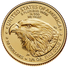 Moneda American Eagle de Oro de 1/4 oz 2023