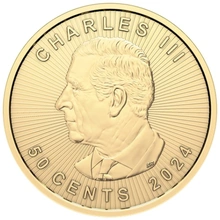 MapleGram 25 monedas de Oro de 1 gramo 2024