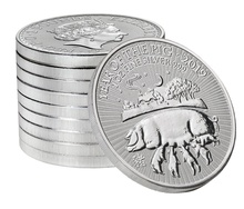 Royal Mint 1oz de Plata - 2019 Año del Cerdo