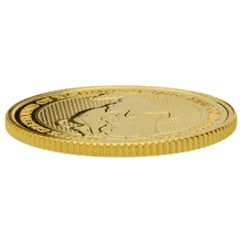 Moneda Bestias de la Reina El Galgo Blanco de Richmond de Oro de 1/4 oz 2021