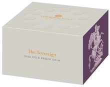 Moneda Soberano de Oro 2024 Proof en Caja Original