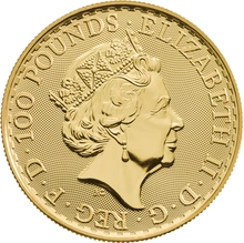 Moneda Britannia de Oro de 1 oz 2018 Borde Oriental