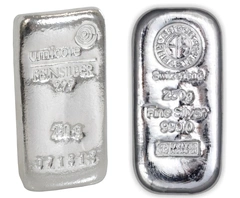 Lingotes de Plata de 250 g