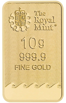 Lingote de Oro de 10 g Britannia