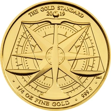 Royal Mint Patrón de 1/4 oz de Oro 2019