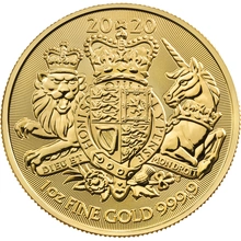 Moneda Escudo de Armas Real de Oro de 1 oz 2020