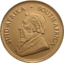 Moneda Krugerrand de 1/10 oz de Oro 1988
