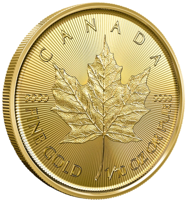 2026 1/10oz Canadian Maple Leaf Gold Coin