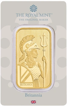 Lingote de Oro de 1 oz Britannia
