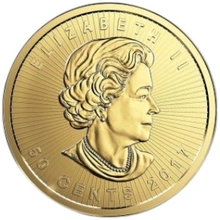 Moneda de Oro MapleGram 1 g