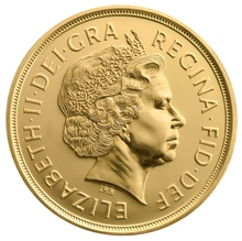 Moneda Soberano Quíntuplo de Oro