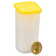 Tubo de 25 Monedas de Décimo de Onza de Oro Britannia de Carlos III
