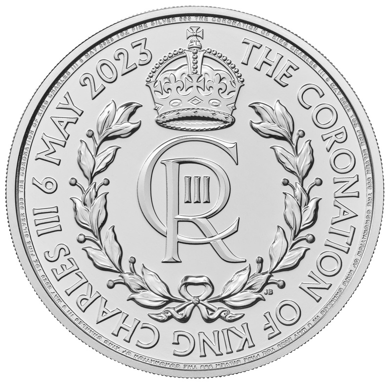 Moneda de Plata de 1oz - Coronación Carlos III 2023