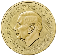 Moneda Bestias Tudor de Oro de 1 oz Unicornio de Seymour 2024