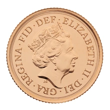 Moneda Medio Soberano de Oro 2022