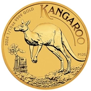 Moneda Canguro Australiano de Oro de 1/10 oz 2024