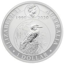 Moneda Cucaburra de Plata de 1 oz 2020