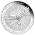 Moneda 1 oz Águila de cola en cuña de Plata 2024