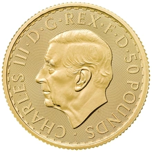 Moneda Britannia de Oro de 1/2 onza 2026