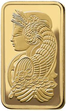 Lingote de Oro de 1 Tola PAMP