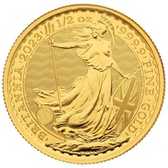 Britannia de 1/2oz de Oro 2023 - Isabel II