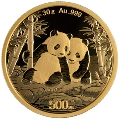 Moneda Panda Chino de Oro 30 g 2026