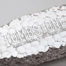 Barra de Plata de 10 oz Scottsdale Tombstone Nugget