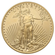 Moneda American Eagle de Oro de 1/2 oz 2019