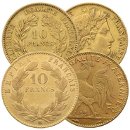 10 Francos Franceses de Oro