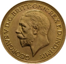 Soberano de Oro - Jorge V 1929 SA