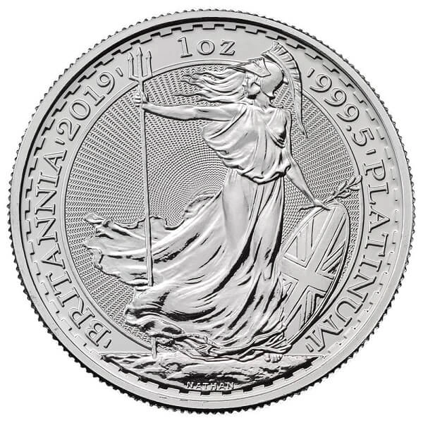 Moneda Britannia de Oro de 1 oz 2019