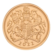 Moneda Cuarto de Soberano de Oro 2022
