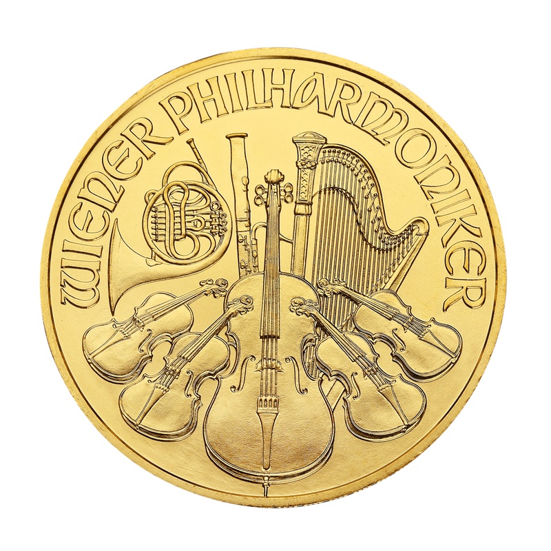 2021 1oz Austrian Gold Philharmonic Coin