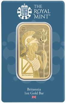 Lingote de Oro de 1 oz Britannia