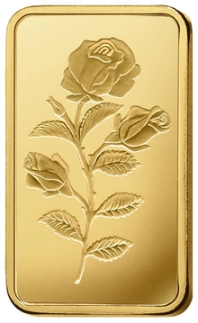Lingote de Oro de 5 g PAMP Rosa