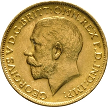 Moneda Soberano de Oro 1912 Jorge V (S)