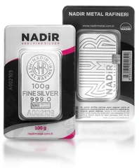 Lingote de Plata de 100 g Nadir