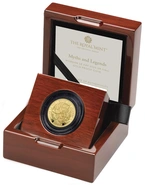 Moneda Mitos y Leyendas Morgana Proof de Oro de 1 oz 2024