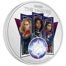 Moneda de Plata de 1 oz "The Marvels" (Las Maravillas) 2023