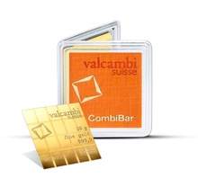 Valcambi CombiBar 20 x 1 Lingotes 1 gramo de oro