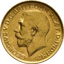 Soberano de Oro 1913 - Jorge V (P)