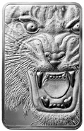 Lingote de Plata de 10 oz PAMP Tigre de Bengala Real