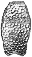 Barra de Plata de 5 oz Scottsdale Tombstone Nugget