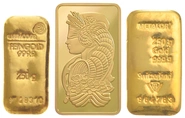 Lingote de Oro de 250 g Nuevo (de Nuestra Elección)