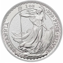 Moneda Britannia de Plata de 1 oz (de Nuestra Elección)